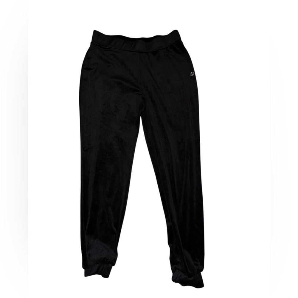 Juicy Couture Black Velour Pants